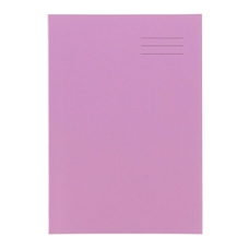 A4+ Exercise Book 48 Page, 8mm Ruled, Purple - Pack of 50